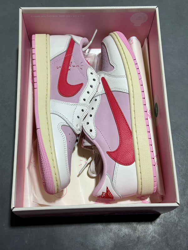 Air Jordan 1 Retro Low OG SP Travis Scott - Tropical Pink Size 6.5