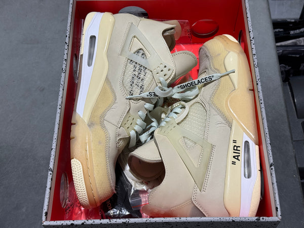 WMNS Air Jordan 4 Retro SP - Off White/Sail Size 12W/10.5M