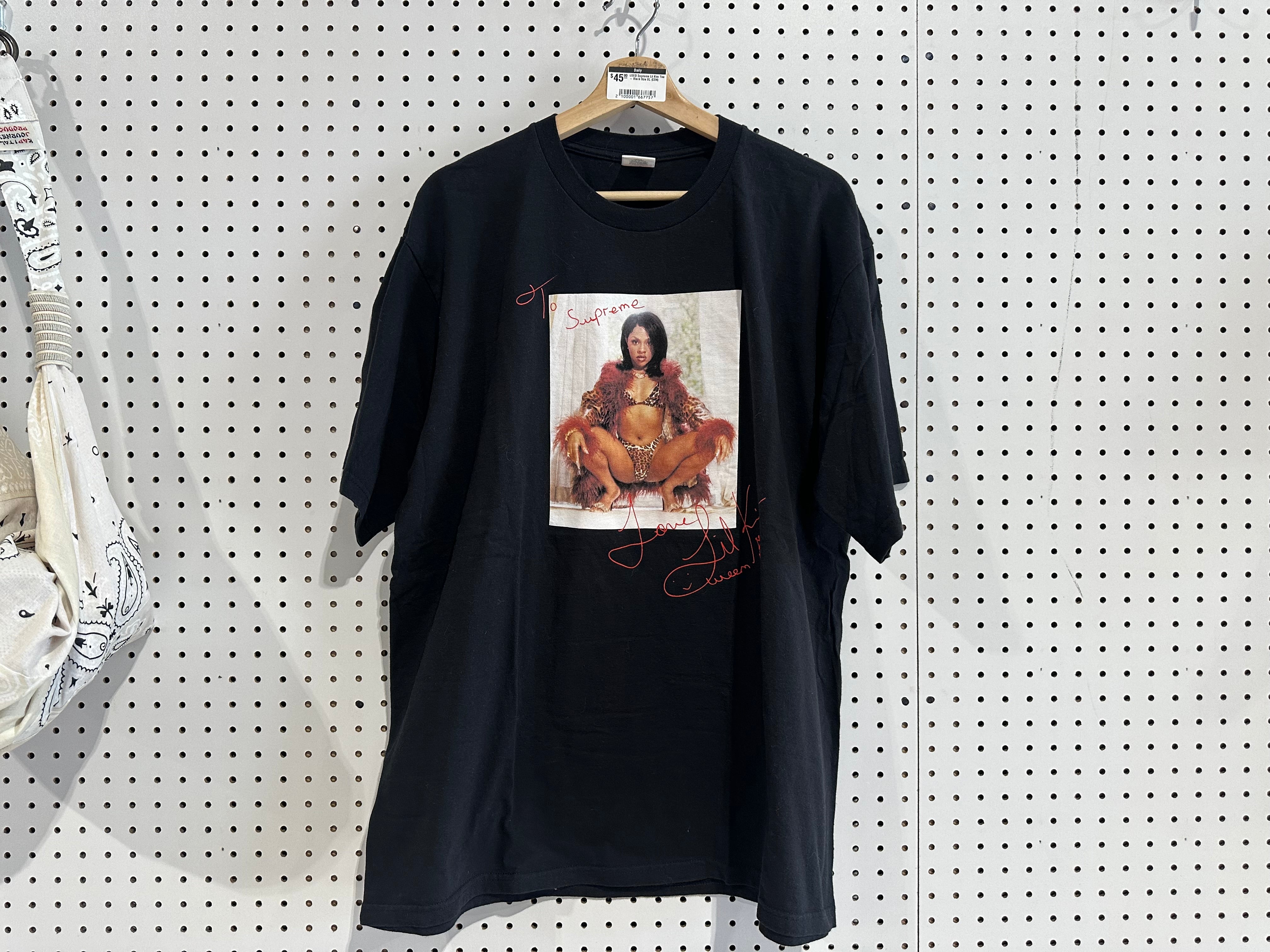 USED Supreme Lil Kim Tee - Black Size XL