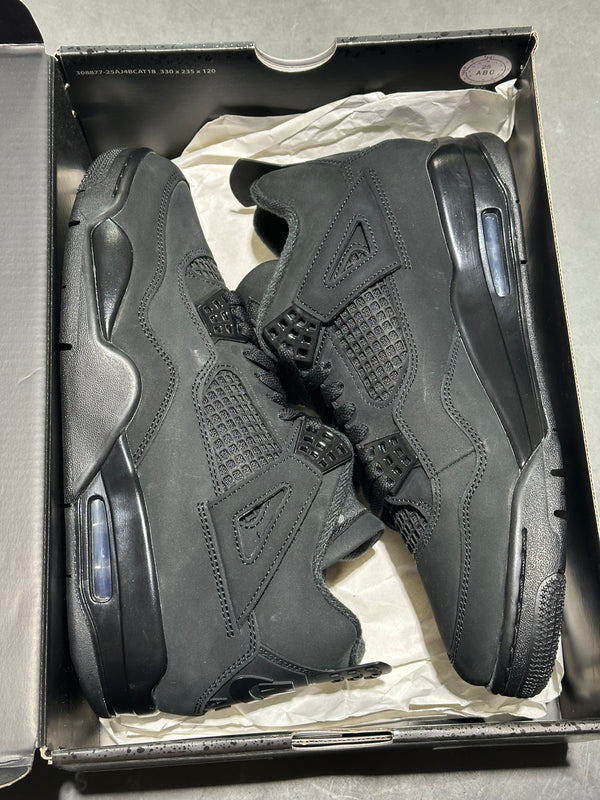 Air Jordan 4 Retro - Black Cat Size 9