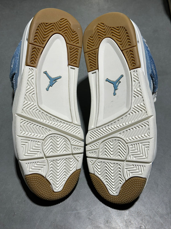 Air Jordan 4 Retro - TEX Denim Worn Blue Size 10W/8.5M