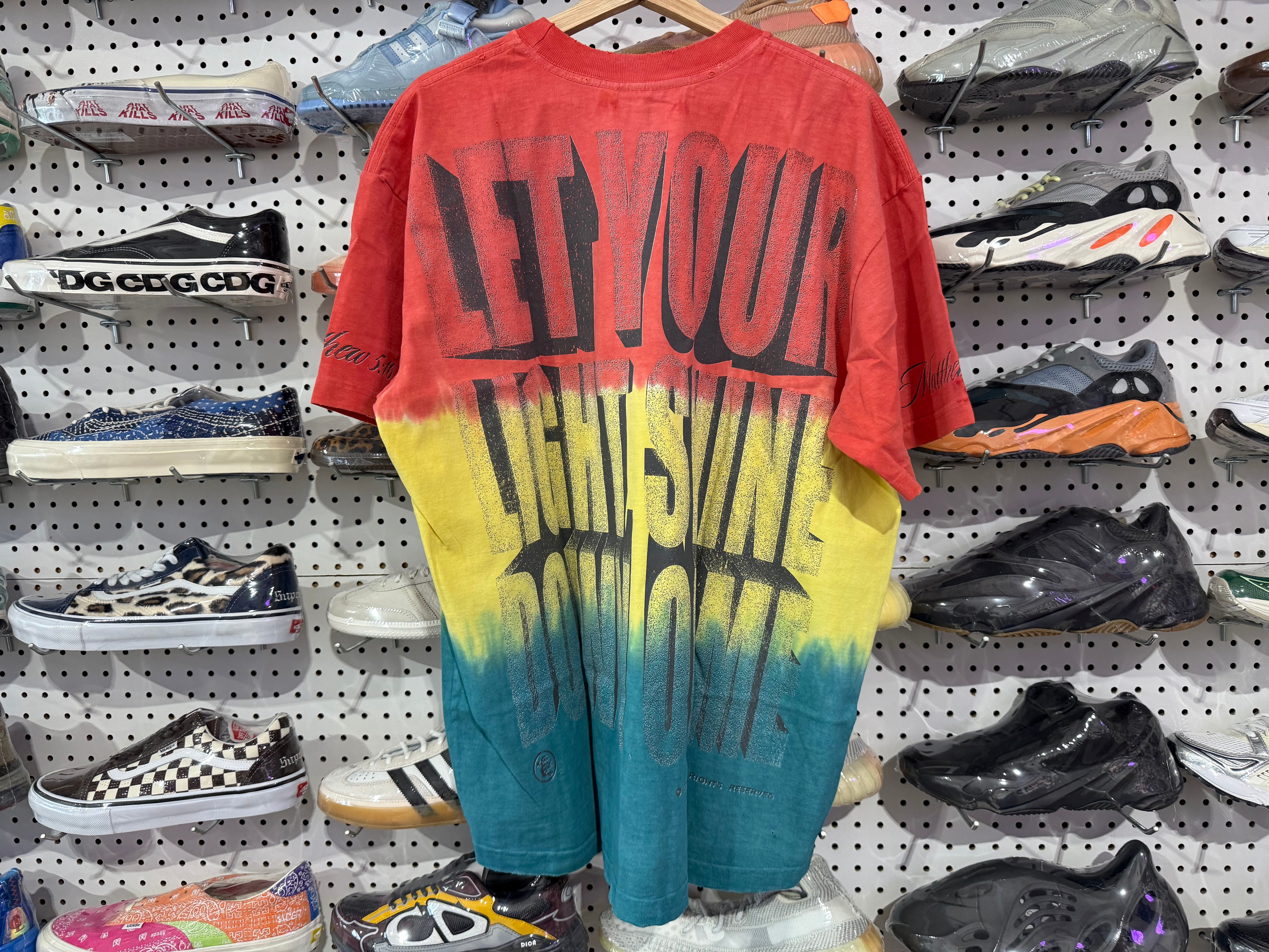 NEW Hellstar Rasta Tee - Red/Blue Size XL