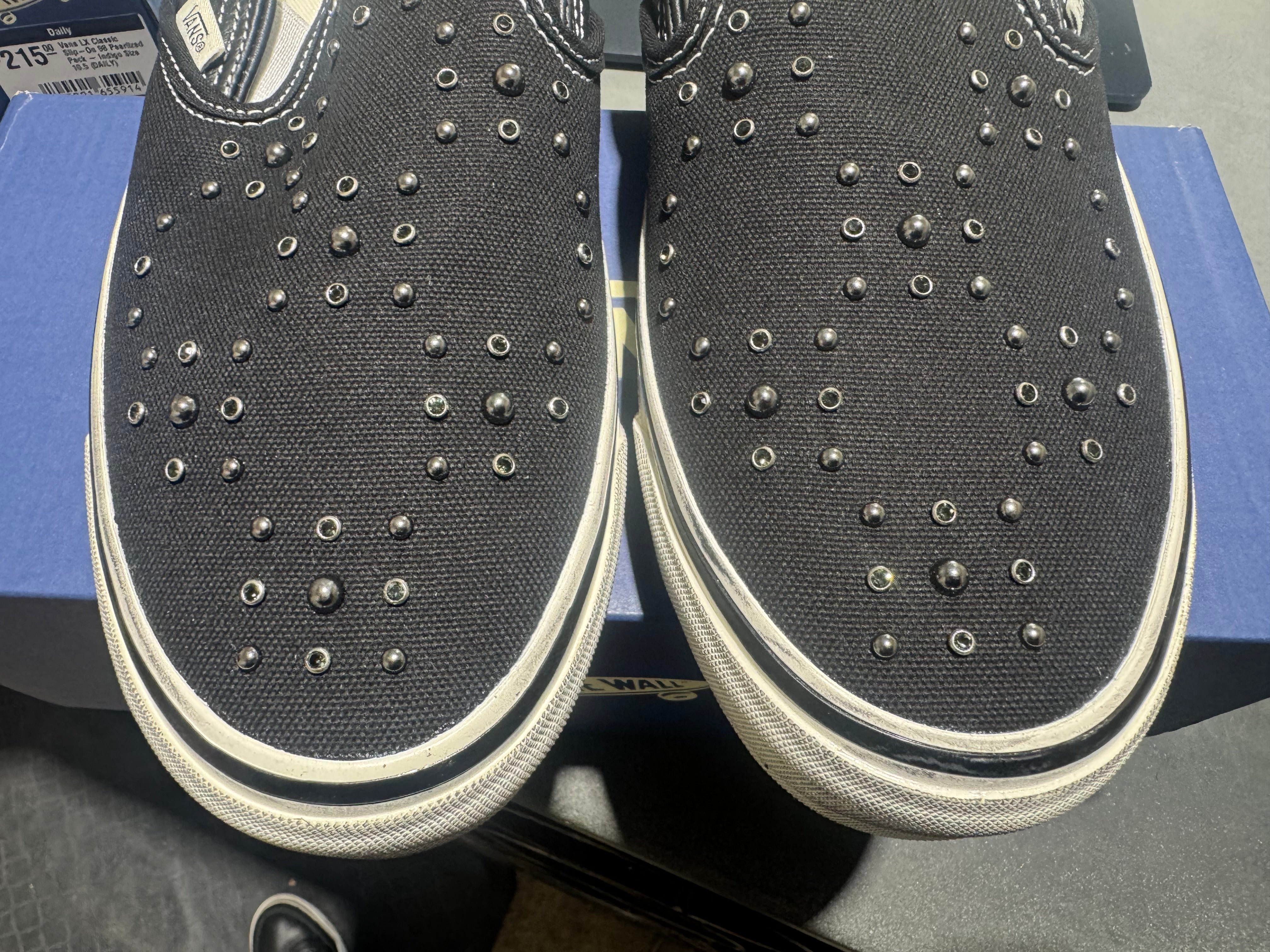 Vans LX Classic Slip-On 98 - Pearlized Pack/Blackout Size 10.5