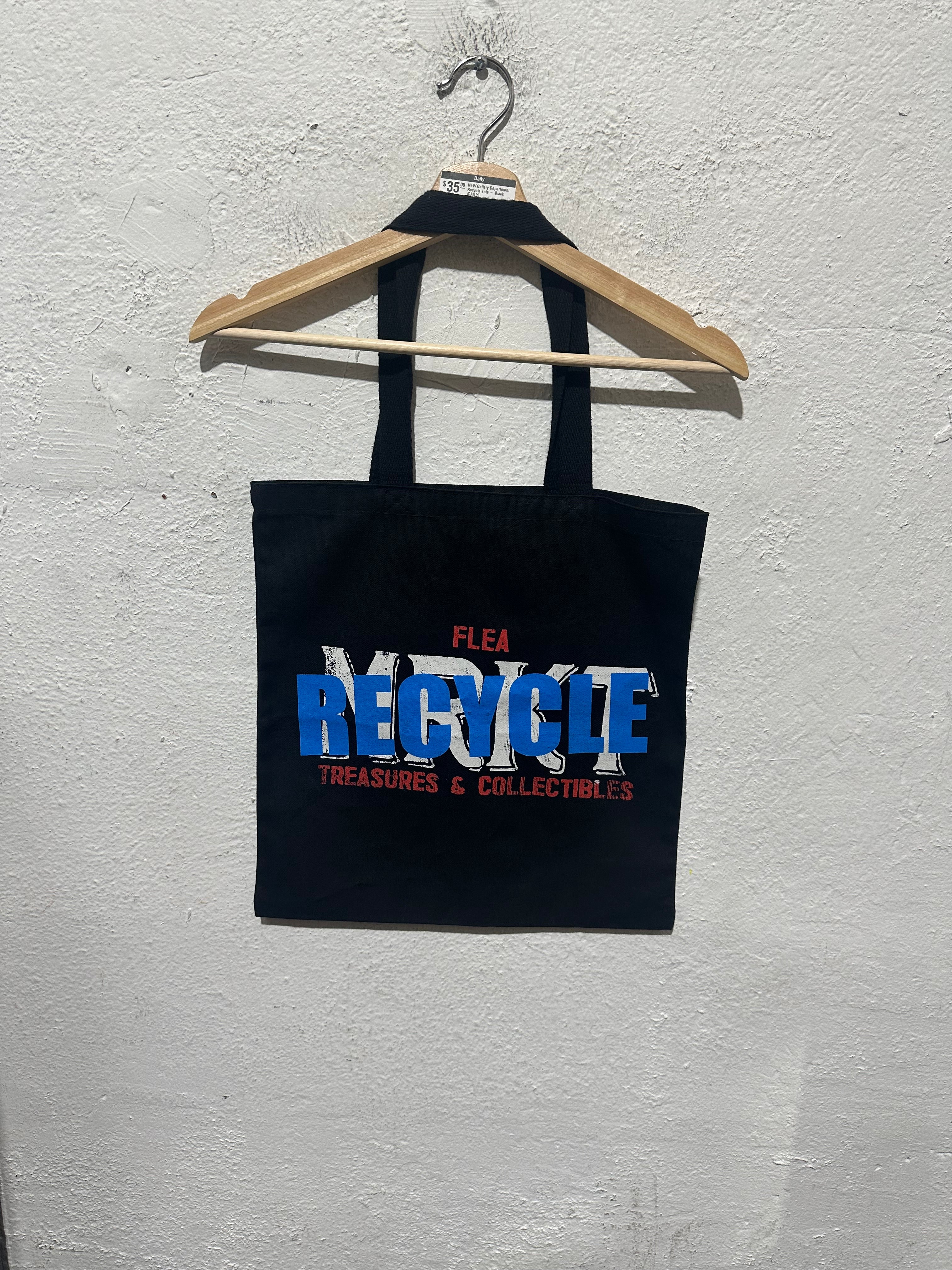 NEW Gallery Department Recycle Tote - Black (DAILY)