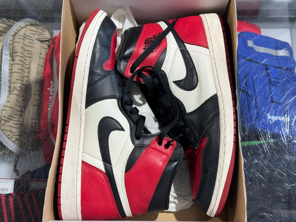 Air Jordan 1 Retro High - Bred Toe Size 13