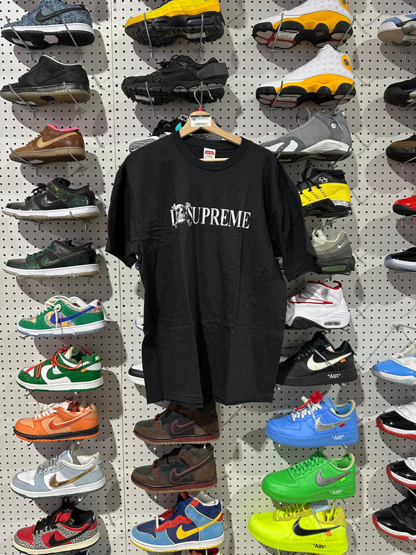 NEW Supreme Skull Tee - Black Size Large