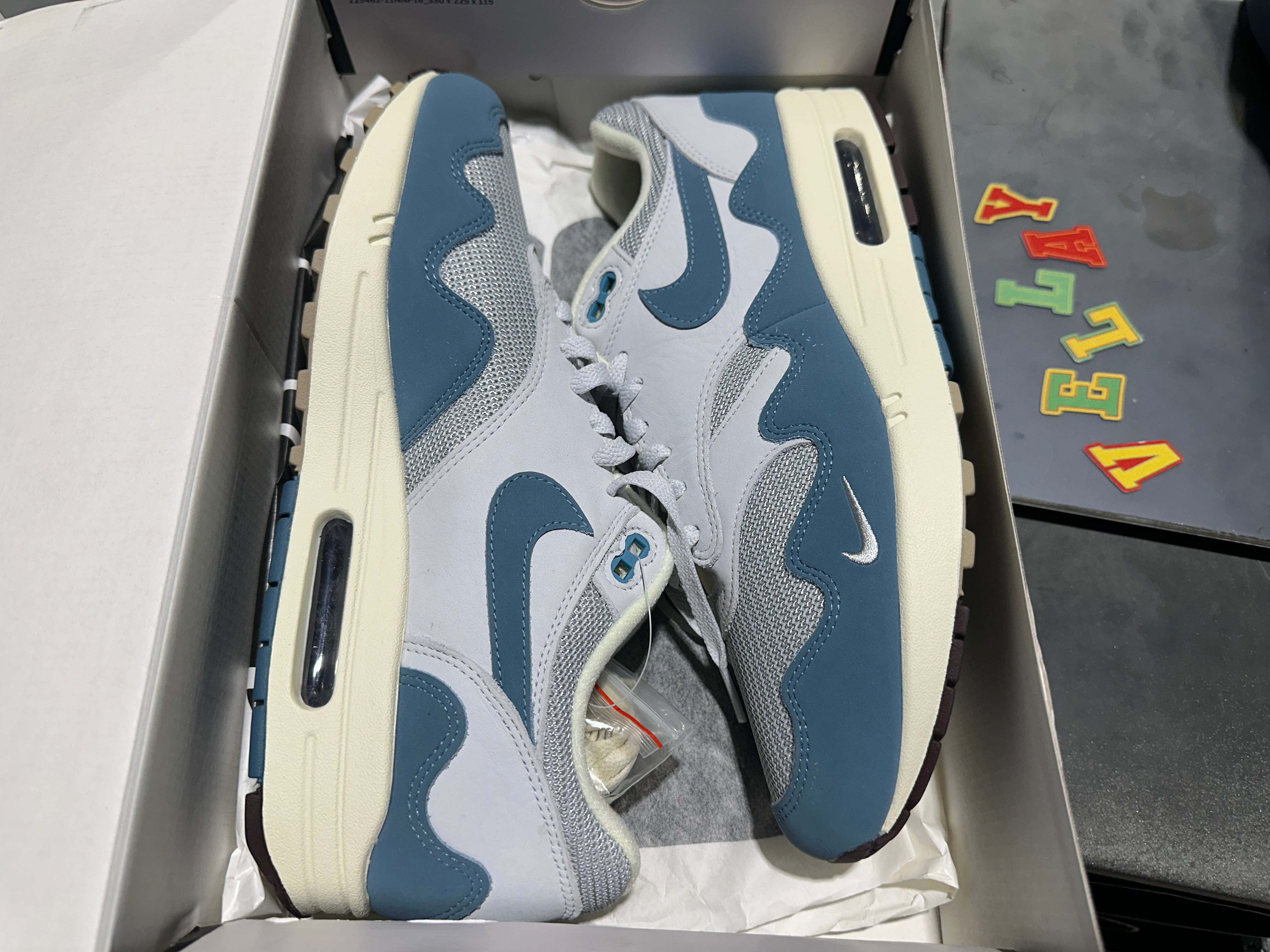 Nike Air Max 1 Patta Waves - Noise Aqua Size 10.5