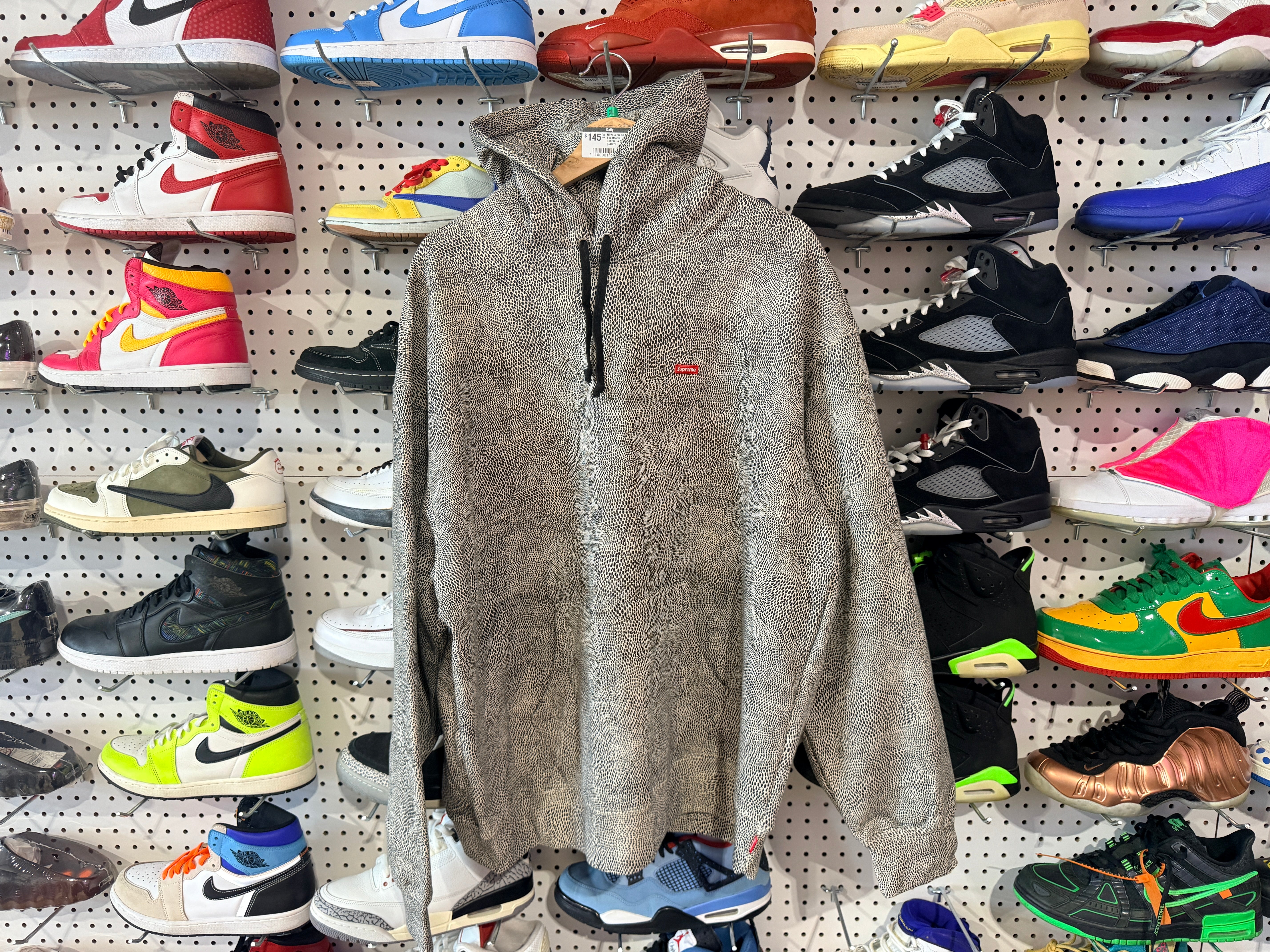 NEW Supreme Small Box Hoodie - Snakeskin Size XL