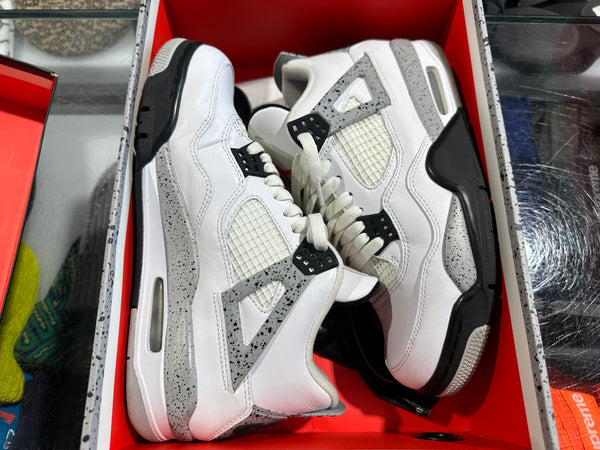 Air Jordan 4 Retro OG - White Cement Size 8