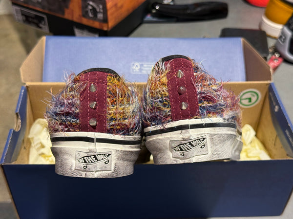 Vans LX Authentic 44 - Mohair/Red Size 13