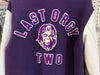 USED 2009 Bape x Undercover Last Orgy 2 Varsity Jacket - Purple Size XL