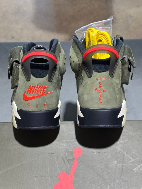 Air Jordan 6 Retro SP - Travis Scott/Olive Size 8.5