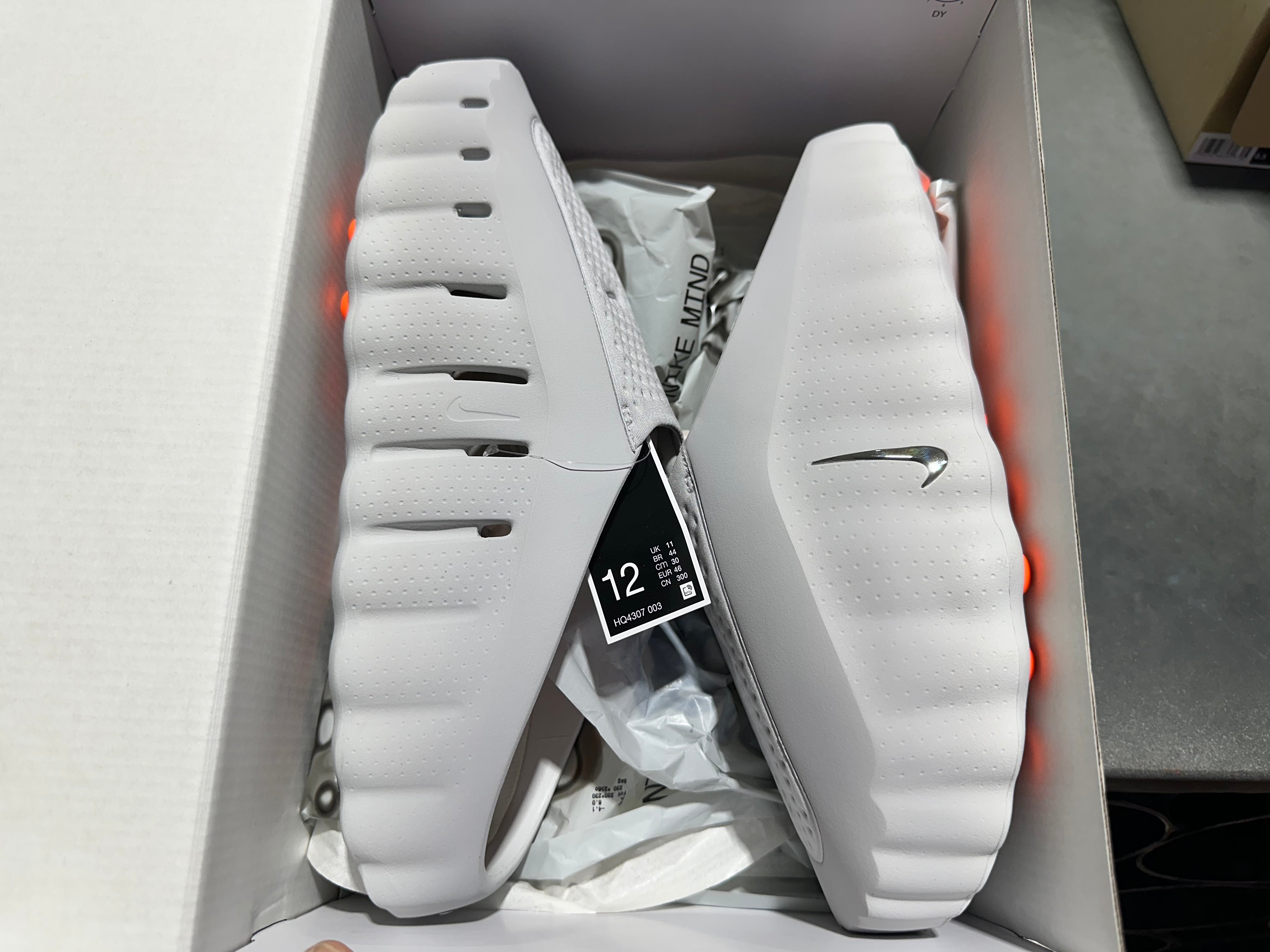 Nike Mind 001 Slide - Light Smoke Grey Size 12