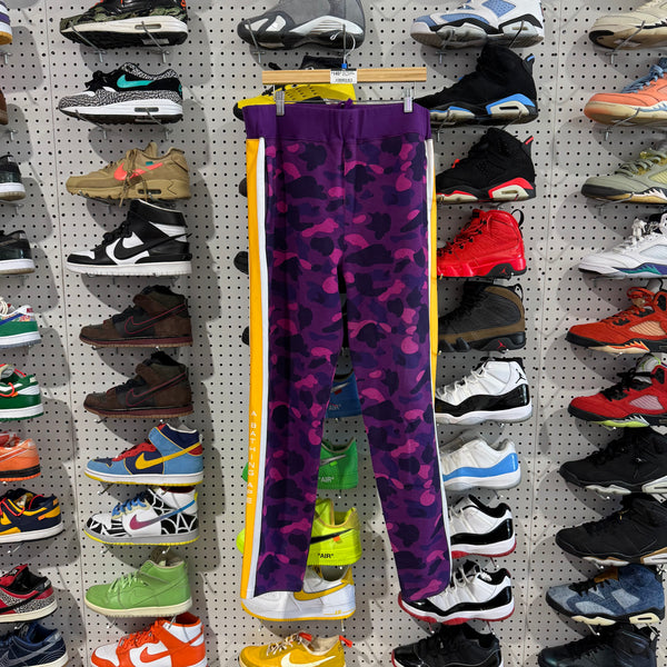 USED BAPE Sweat Pants - Purple Size XXL