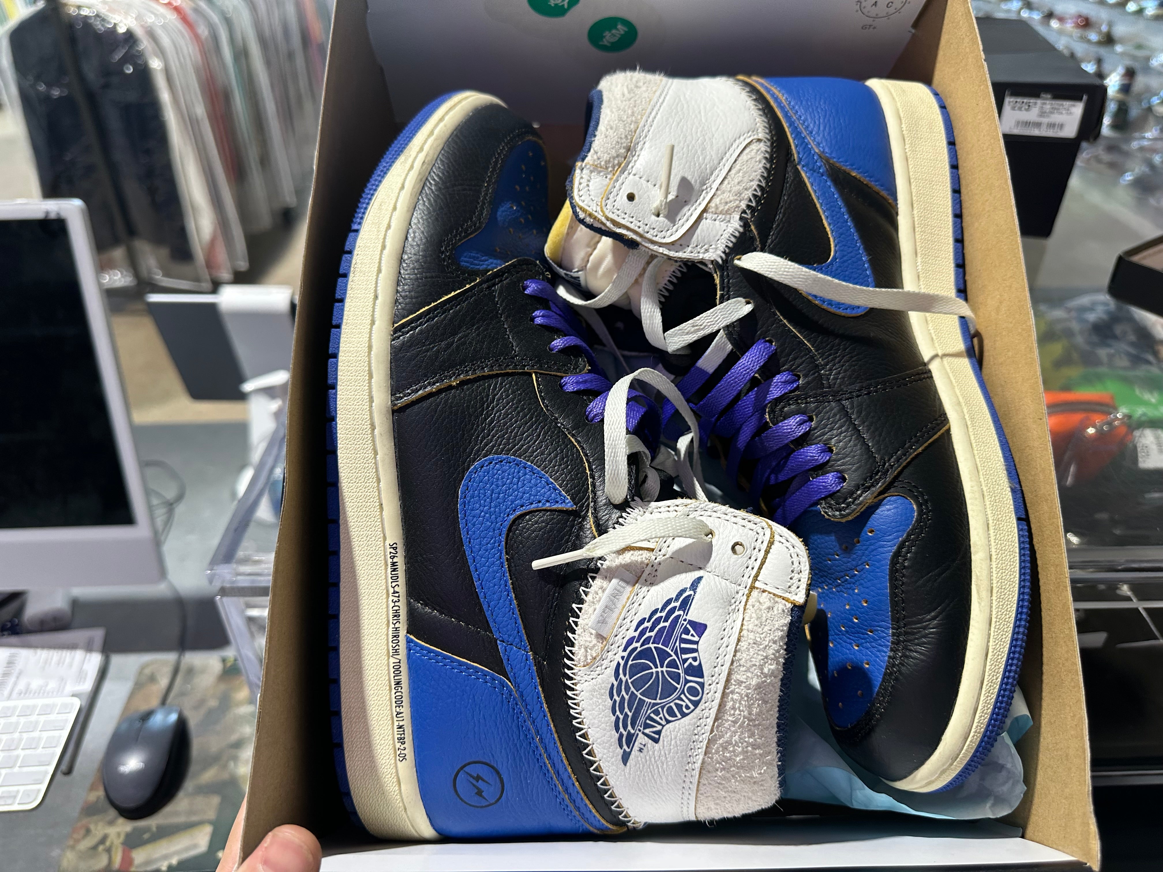 Air Jordan 1 Retro Hi OG SP - Union/Royal Size 11