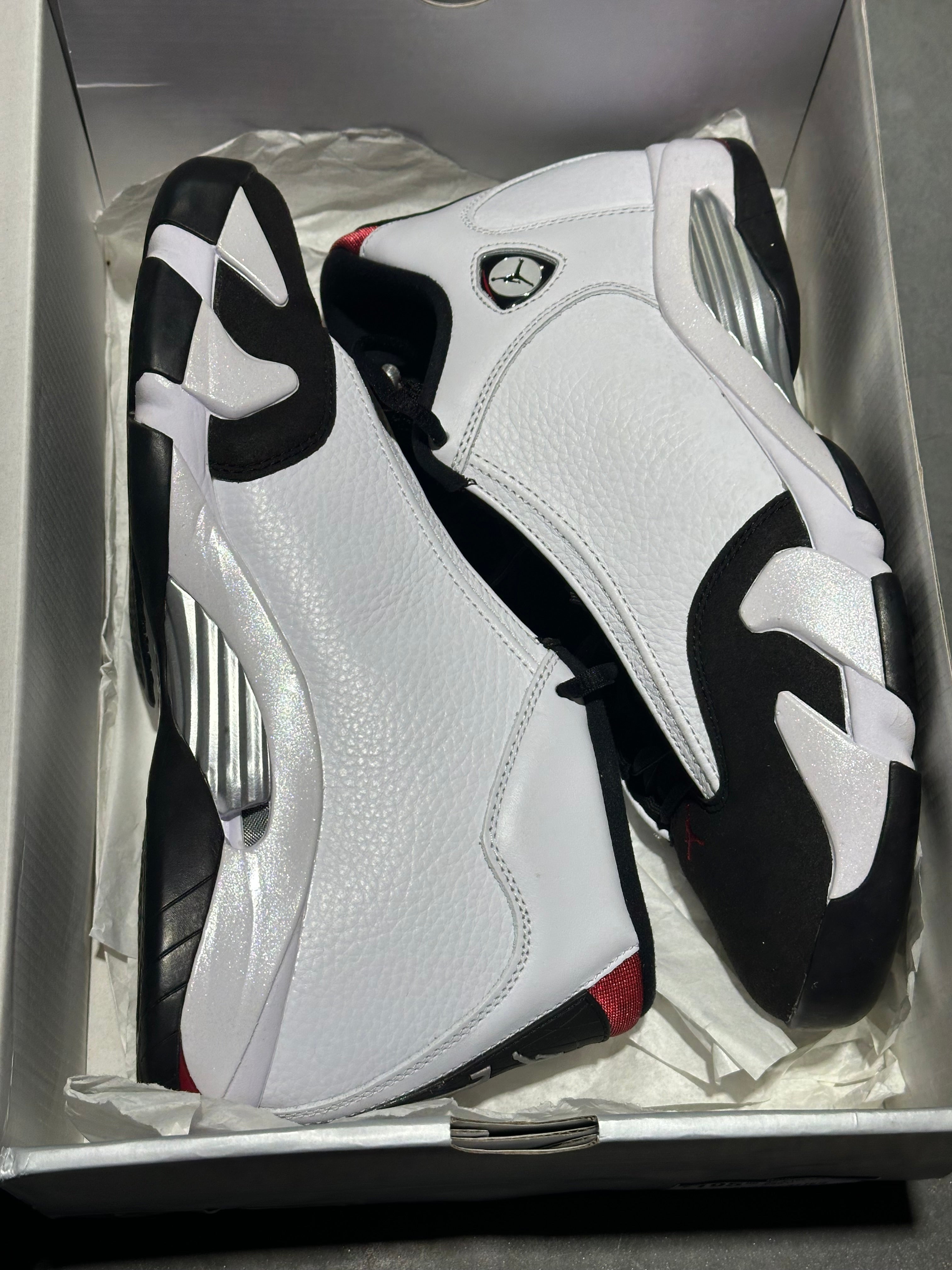 Air Jordan 14 Retro - Black Toe Size 10