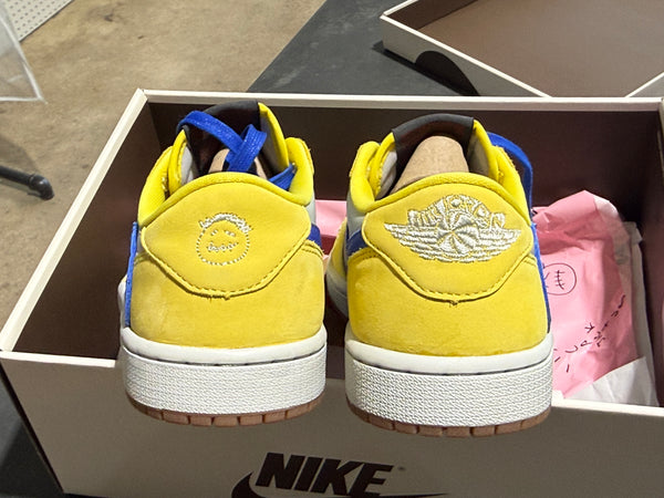 Air Jordan 1 Retro Low OG SP x Travis Scott - Canary Size 8W/6.5Y