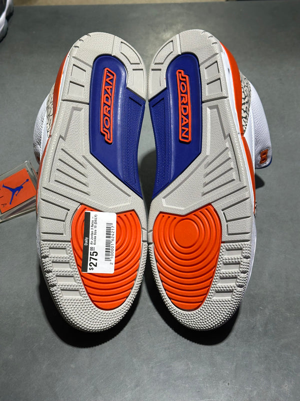 Air Jordan 3 Retro - Knicks Size 10