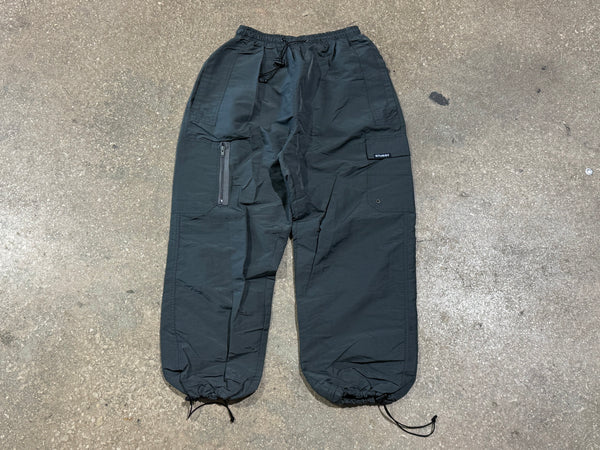 USED 00s Stussy Track Pants - Grey Size XL