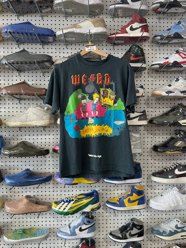 NEW Better With Age Angus T-Shirt - Black Size Medium