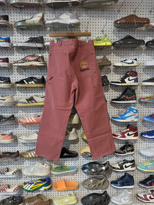 USED Supreme x Timberland Double Knee - Pink Size 34