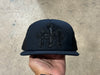 NEW Chrome Hearts Cemetery Trucker Hat - Black Pony Hair