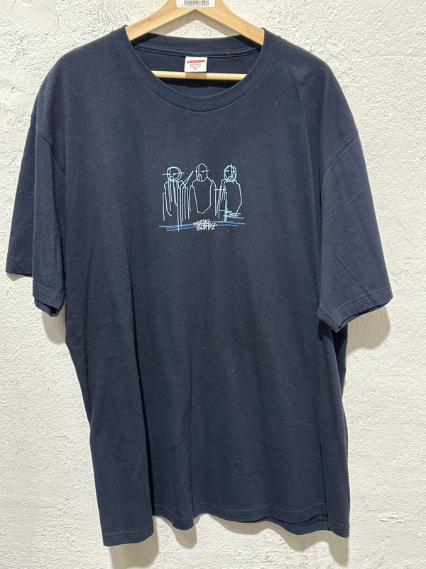 USED Supreme Three Kings Tee - Navy Size XL