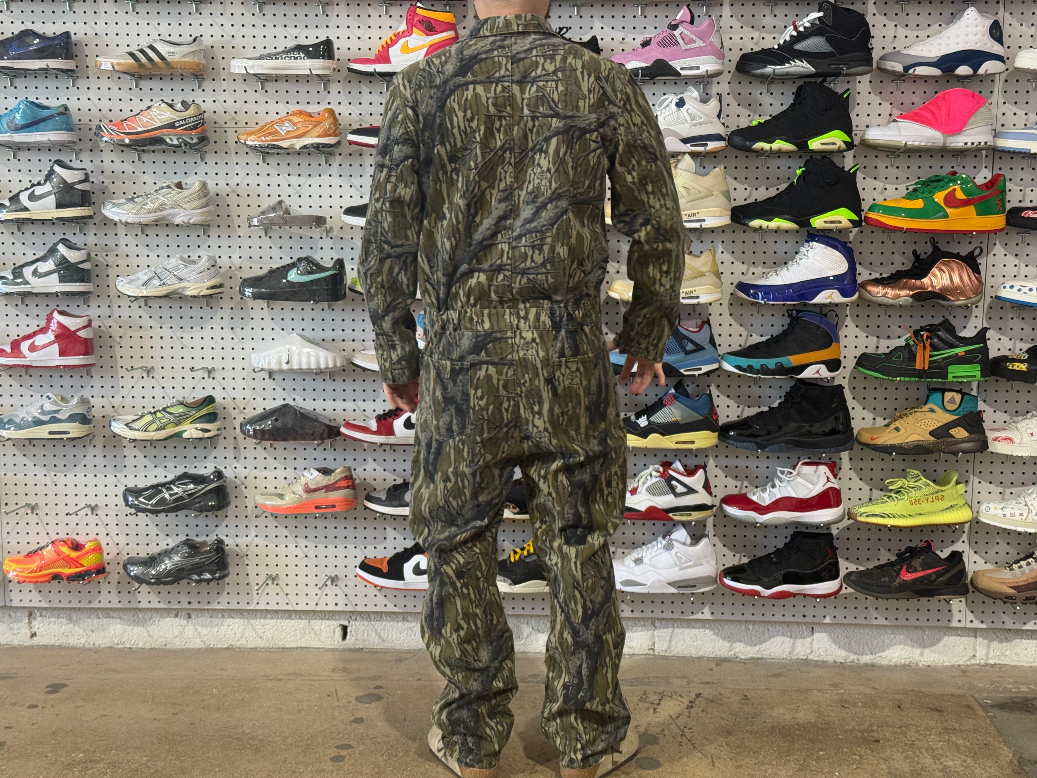 USED Supreme Mechanic Jumpsuit - Real Tree Camo Size Medium
