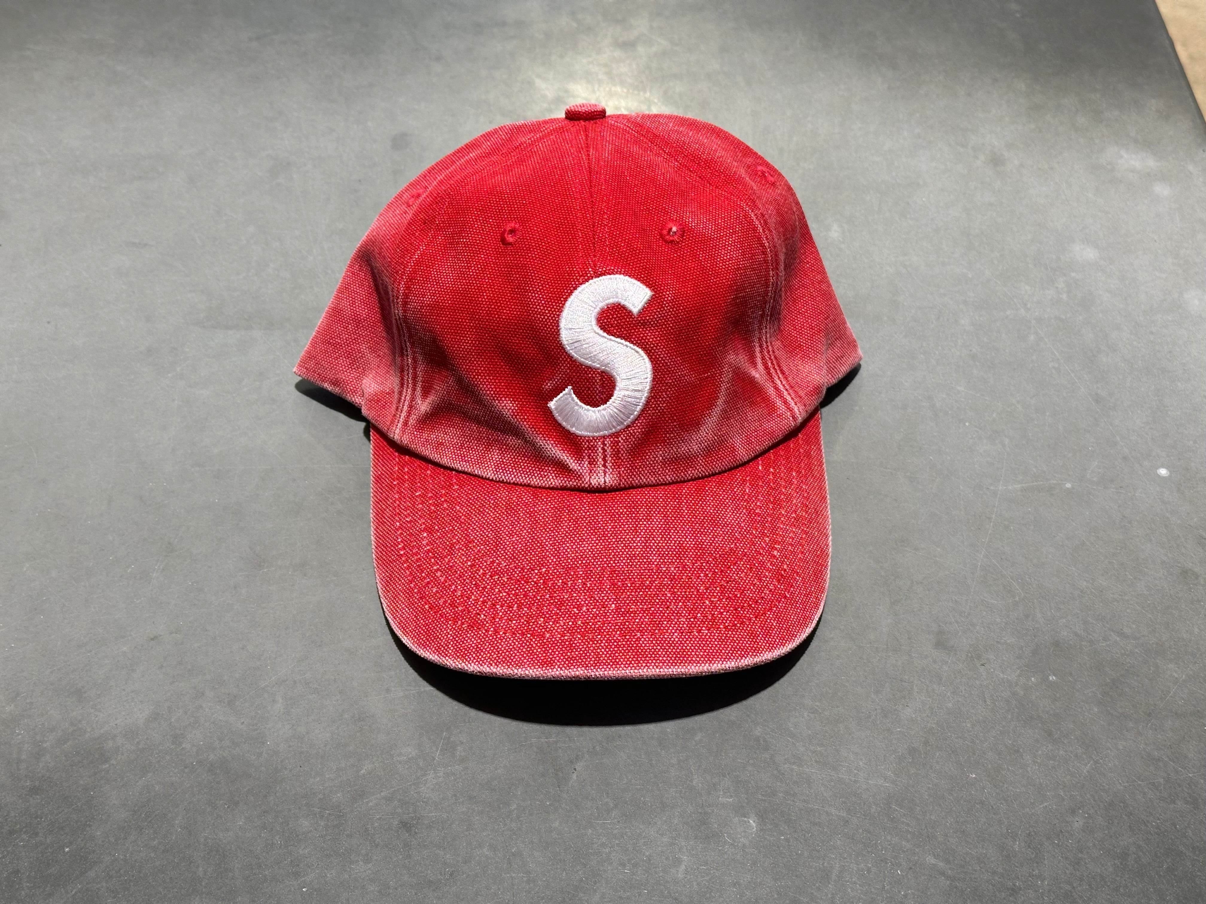 NEW Supreme S Logo Hat - Red