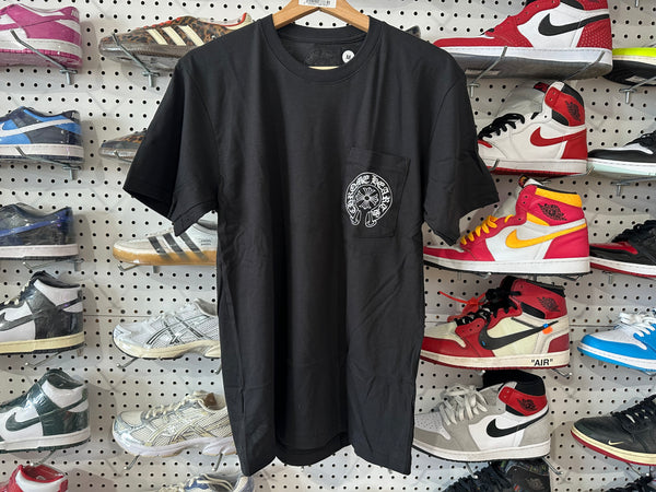 NEW Chrome Hearts Miami Pocket Tee - Black Size Medium