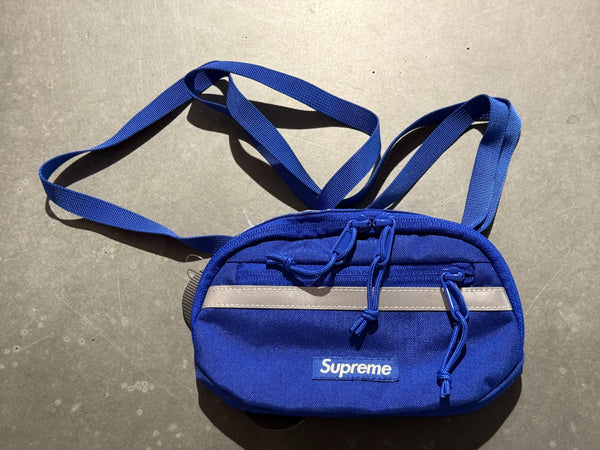 NEW Supreme FW24 Mini Side Bag - Blue