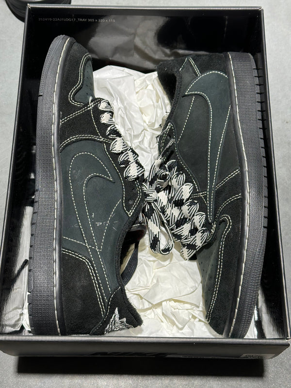 Air Jordan 1 Retro Low OG SP - Travis Scott Black Phantom Size 9