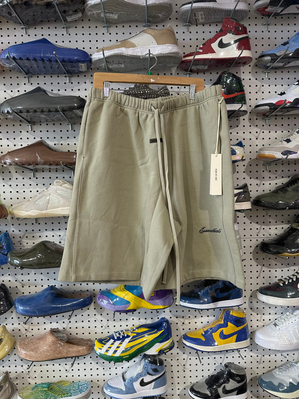 NEW Fear of God Essentials Basketball Jersey Shorts - Timber Size XL