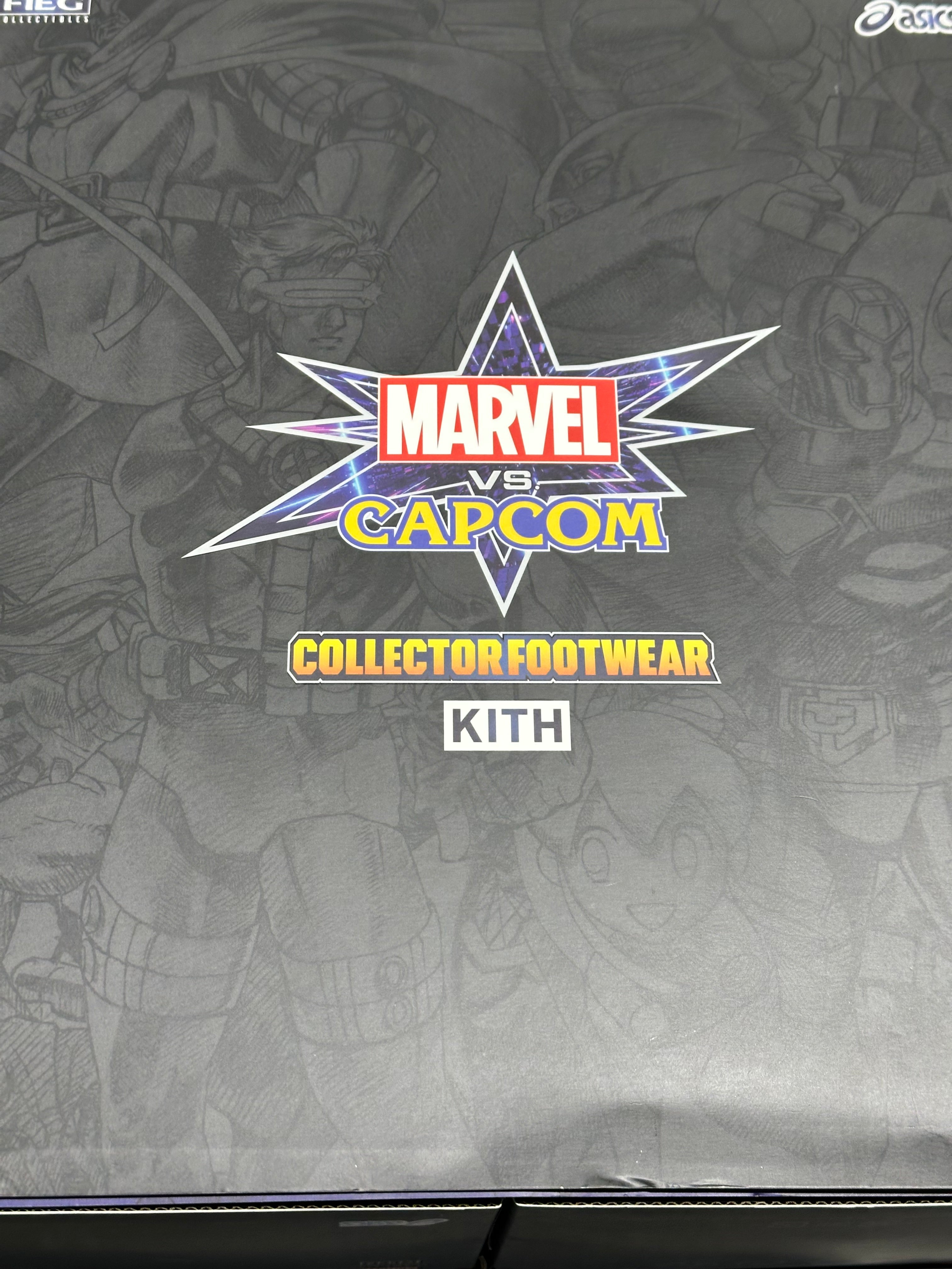 ASICS Gel-Nimbus 10.1 Kith Marvel vs. Capcom Pack With Comic Size 6.5