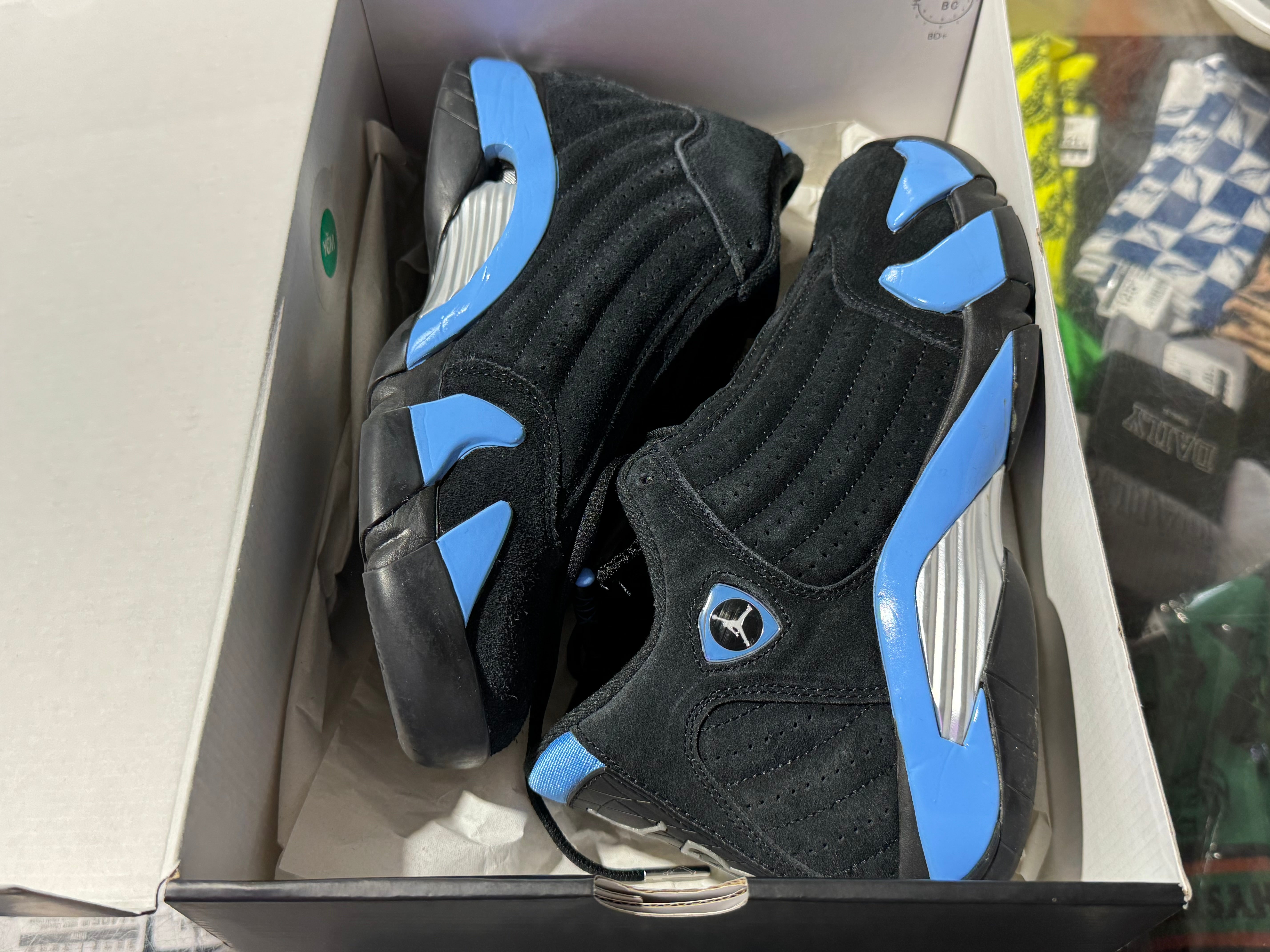 Air Jordan 14 Retro - Black University Blue 2026 Size 8.5