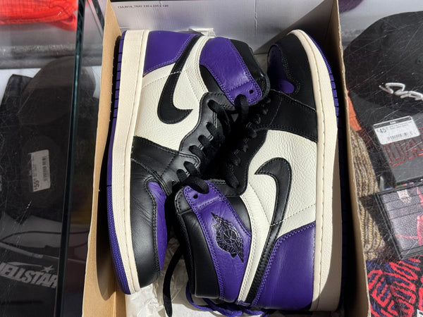 Air Jordan 1 Retro High OG - Court Purple Size 11