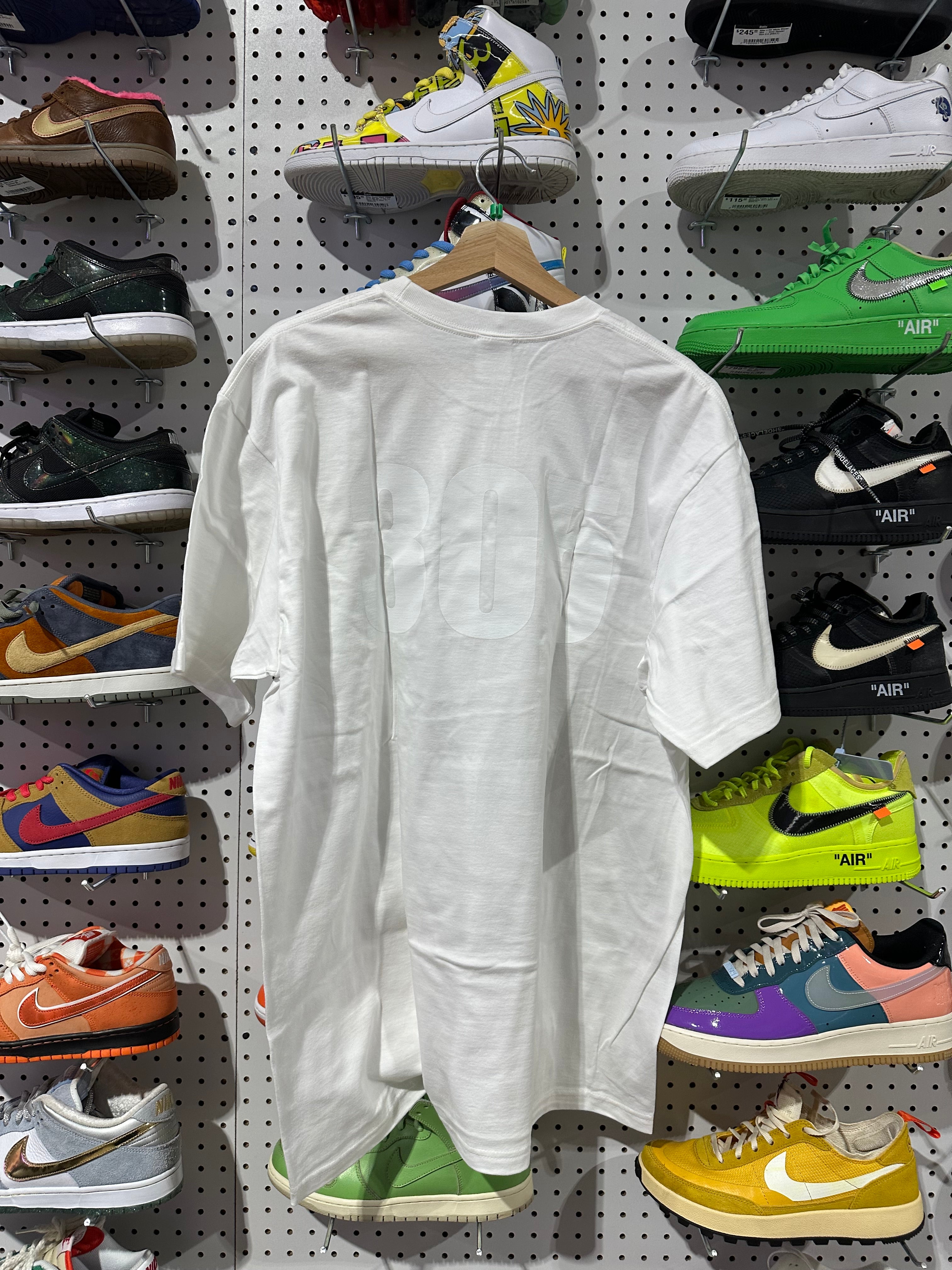 NEW Supreme Miami Box Logo Tee - White Size Large