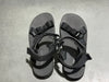 Prada Deep Tech Sandals - Black Size 12