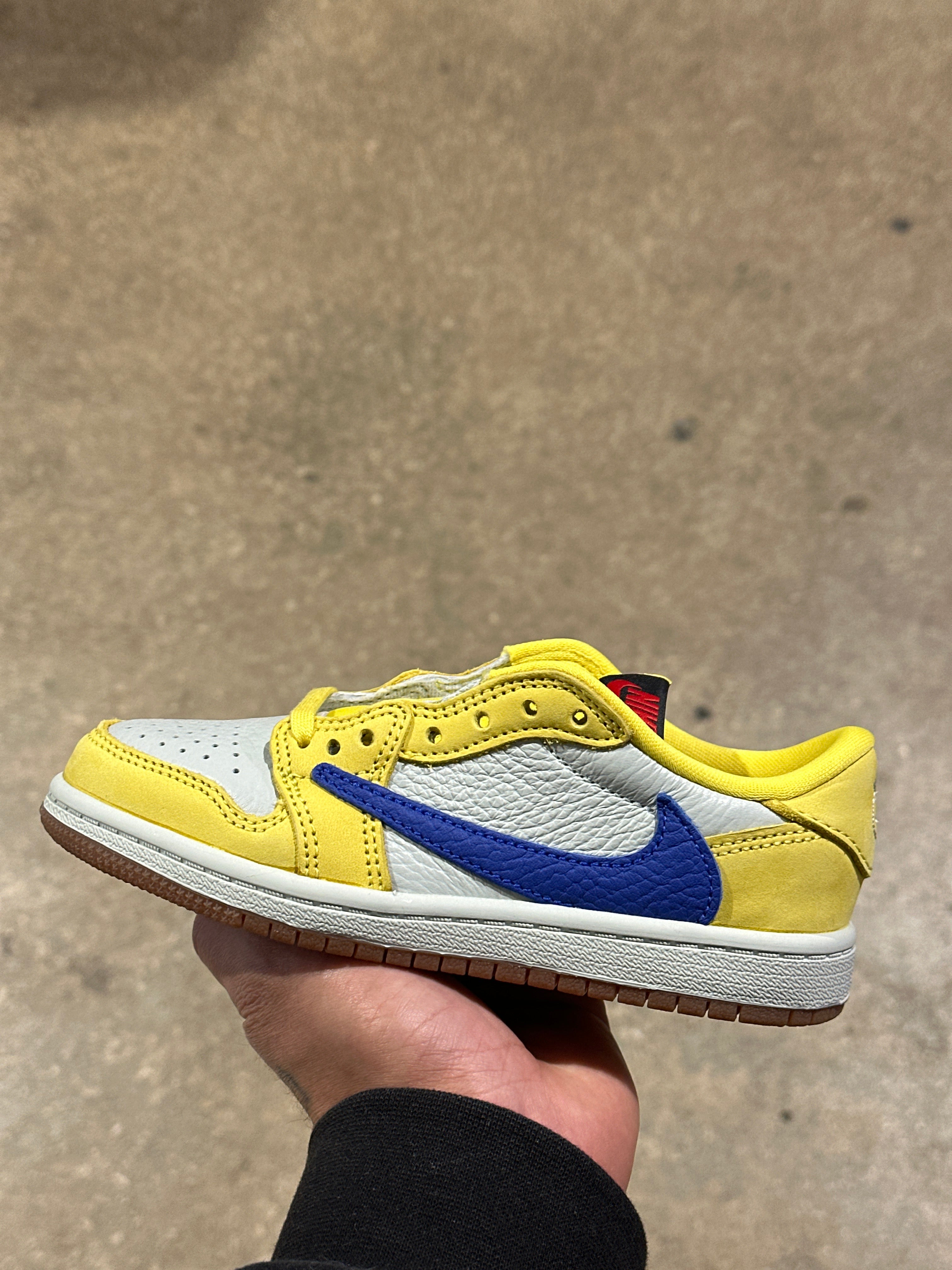 Air Jordan 1 Low OG SP (PS) - Travis Scott/Canary