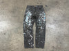 USED Distressed Carhartt Paint Splatter Pants - Grey Size 30x31