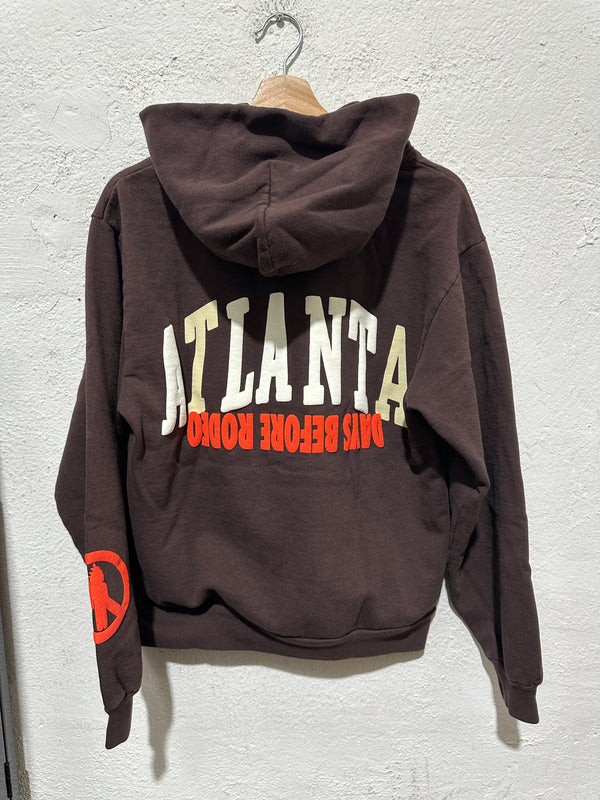 NEW Travis Scott x CPFM "Free Thugger" Hoodie - Brown Size Small