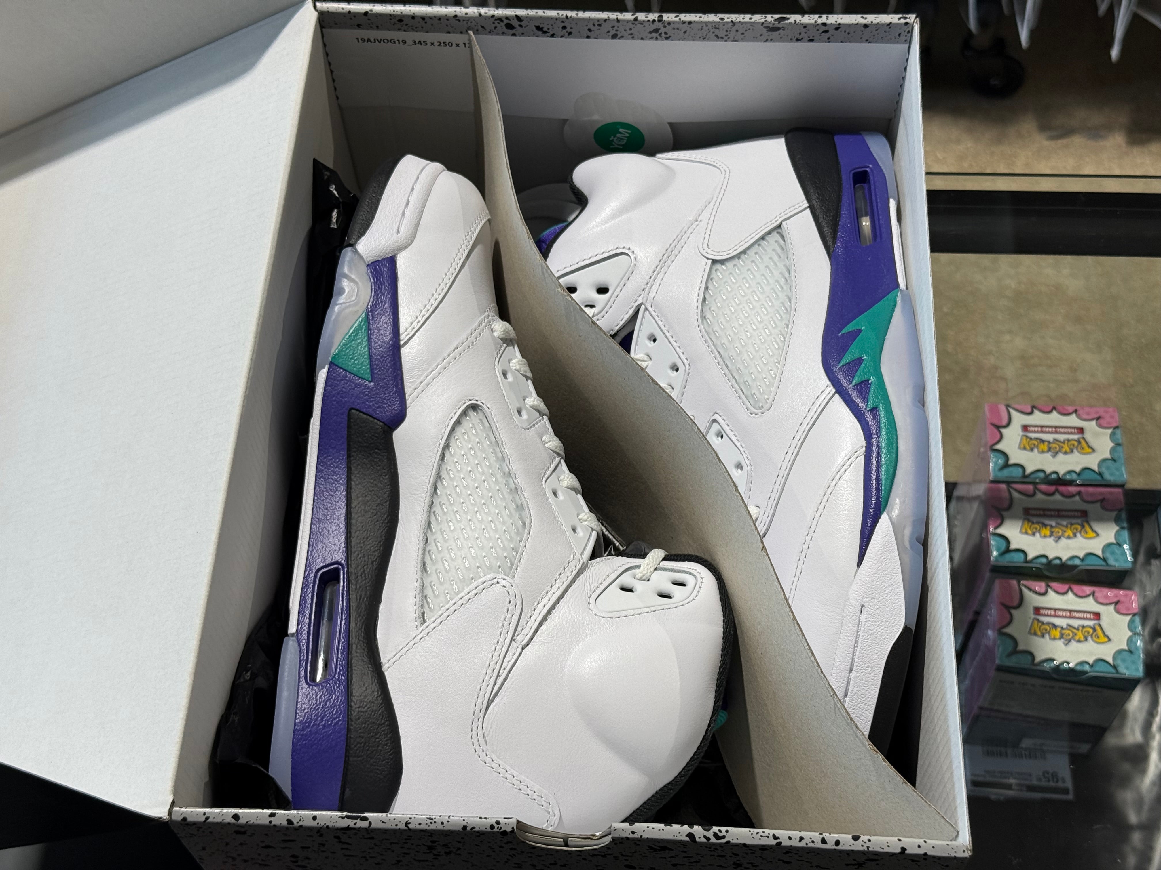 Air Jordan 5 Retro OG - Grape 2025 Size 10