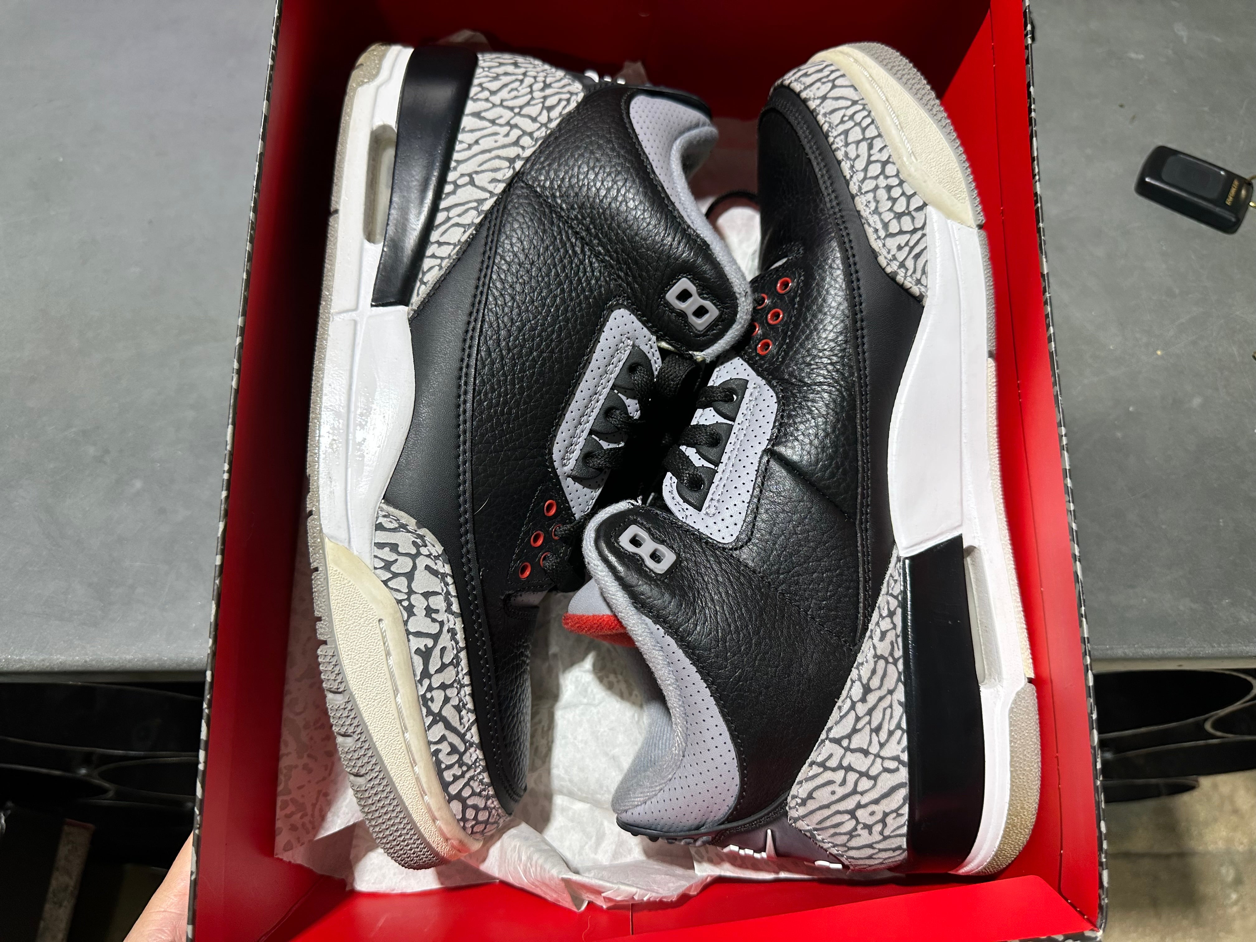 Air Jordan 3 Retro - Black Cement 2018 Size 11