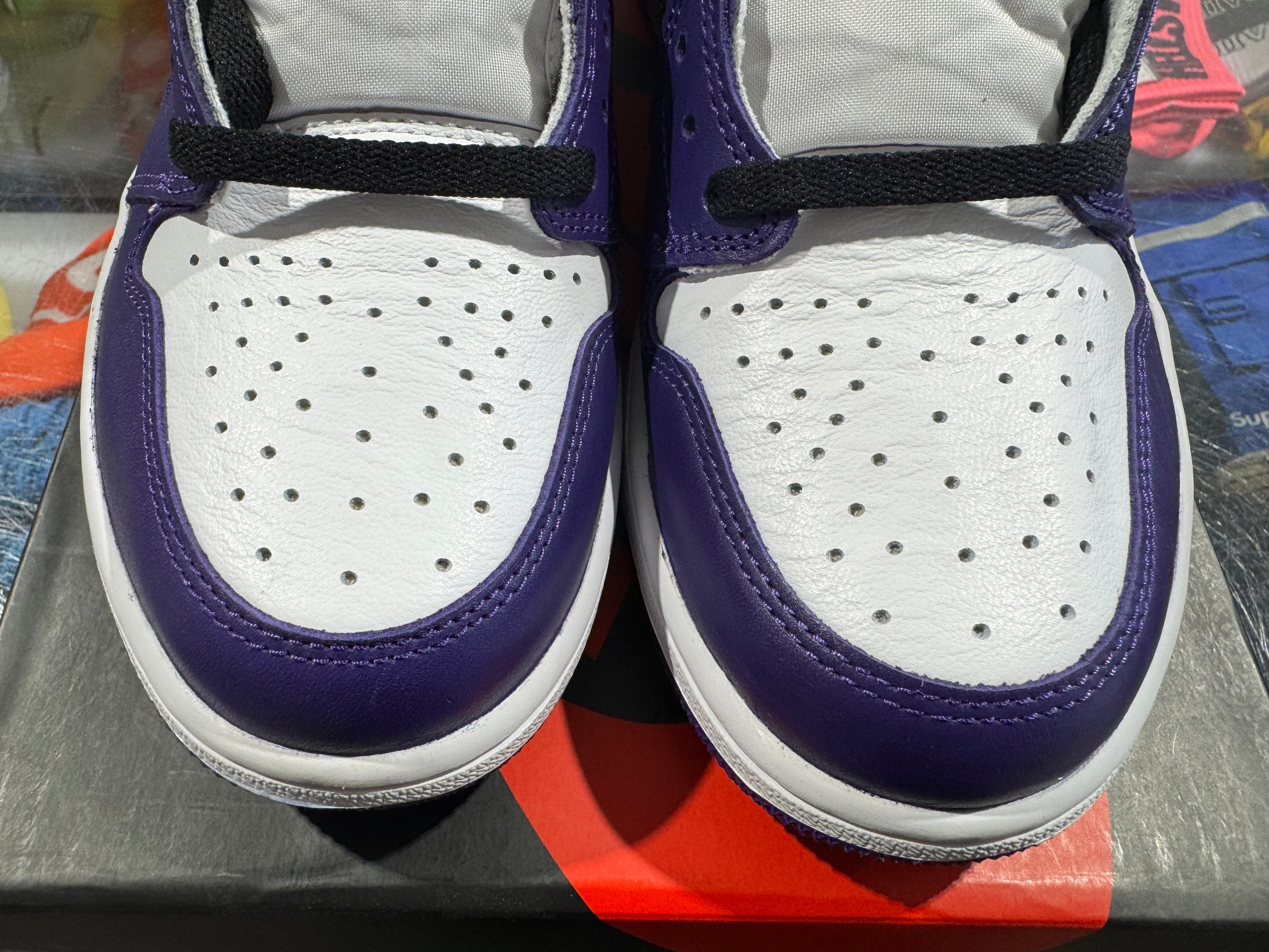 Air Jordan 1 Retro High OG - Court Purple 2.0 Size 9.5