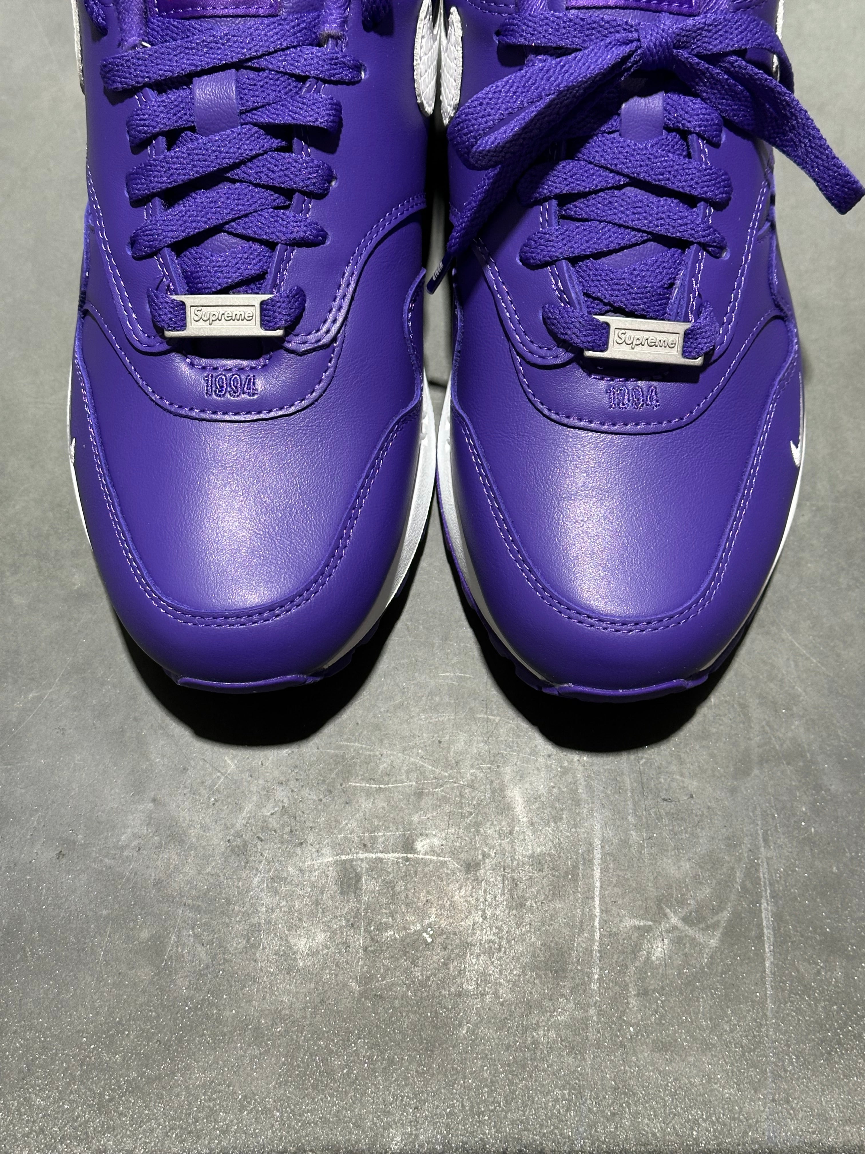 Nike Air Max 1 '87 Supreme - Purple Size 8 (DAILY)