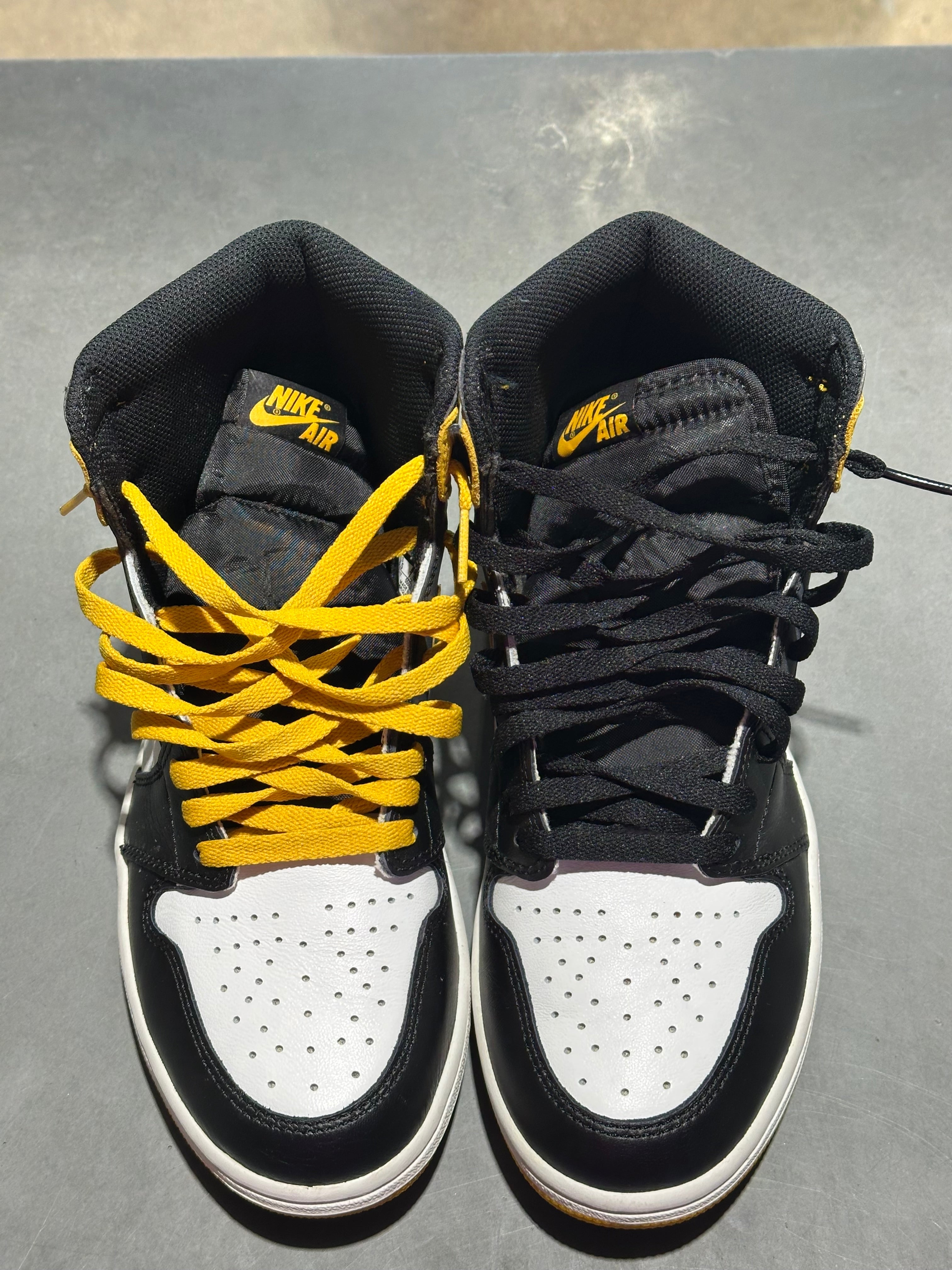 Air Jordan 1 Retro - Orchid Yellow Size 8.5