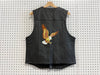 NEW Supreme Eagle Leather Vest - Black Size Medium
