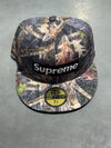 NEW Supreme Ghostface Box Logo New Era 59Fifty Cap - Camo Size 7 3/8