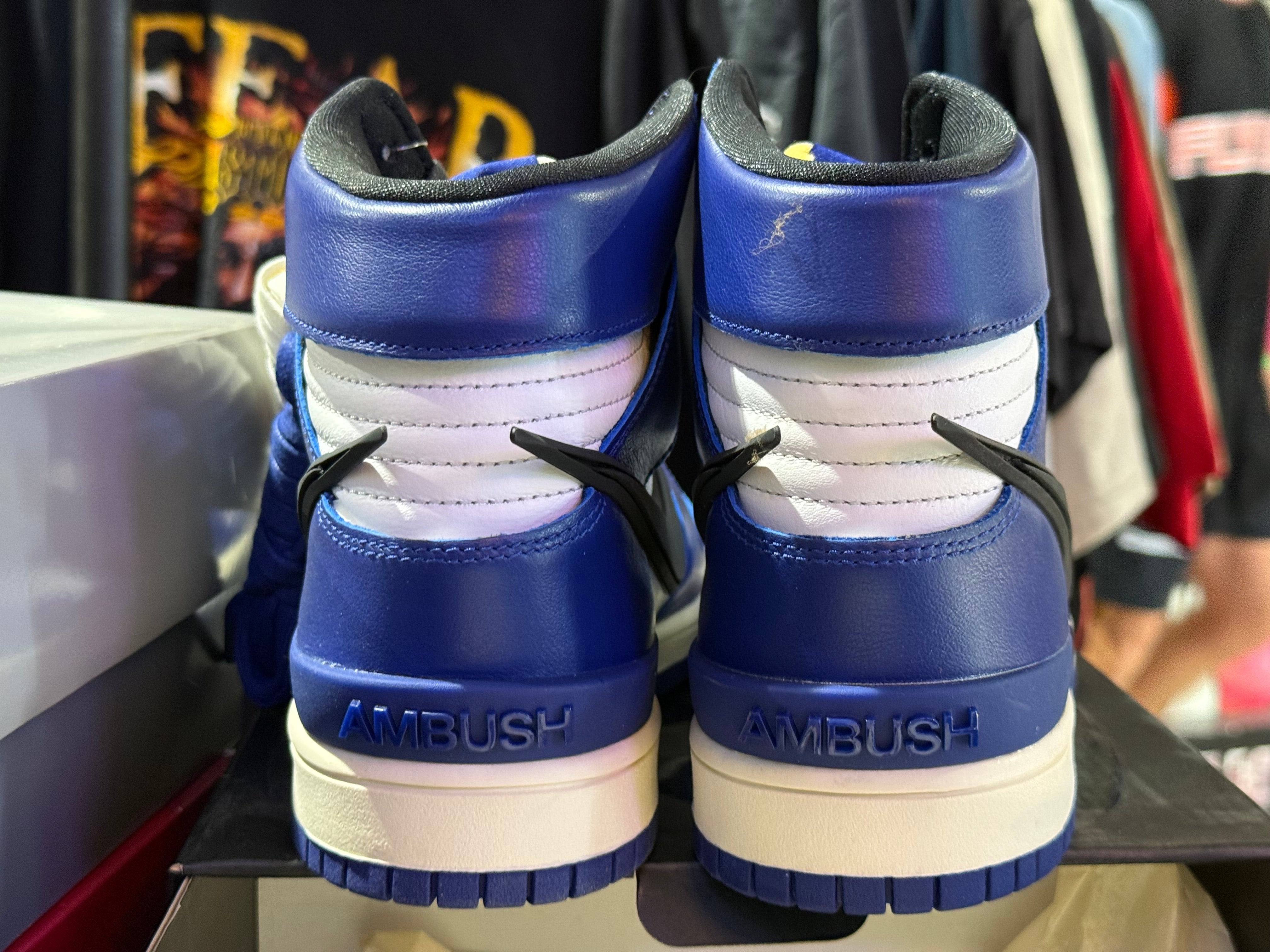 Nike Dunk High / Ambush - Deep Royal Size 10