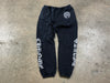 USED Chrome Hearts Monogram Sweatpants - Black Size XXL